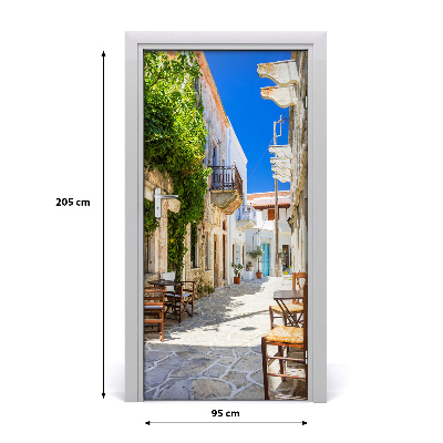 Fototapeta samoprzylepna DRZWI Wyspa Naxos Grecja
