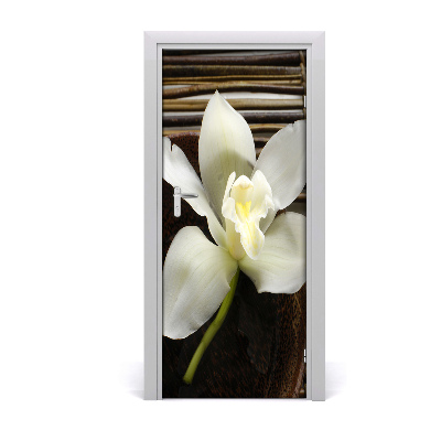 Okleina Naklejka fototapeta na drzwi Orchidea
