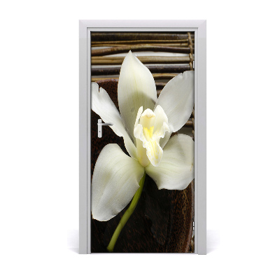 Okleina Naklejka fototapeta na drzwi Orchidea