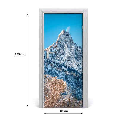 Naklejka fototapeta na drzwi Giewont Tatry