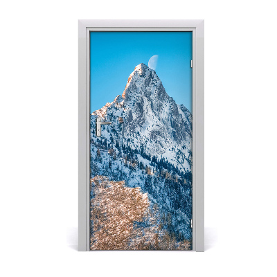 Naklejka fototapeta na drzwi Giewont Tatry