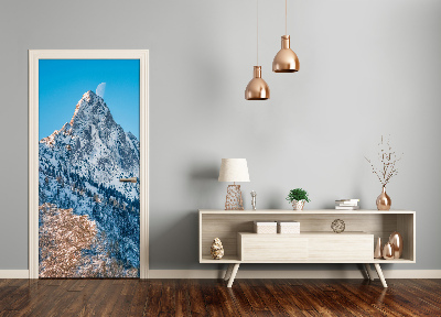 Naklejka fototapeta na drzwi Giewont Tatry