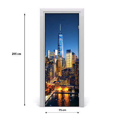 Fototapeta samoprzylepna na drzwi New York Miasto