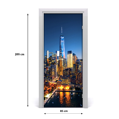 Fototapeta samoprzylepna na drzwi New York Miasto