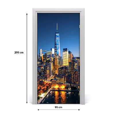Fototapeta samoprzylepna na drzwi New York Miasto