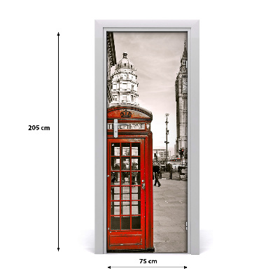 Fototapeta samoprzylepna na drzwi Vintage Big Ben