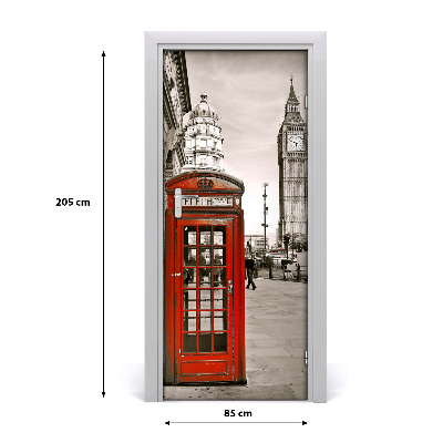 Fototapeta samoprzylepna na drzwi Vintage Big Ben