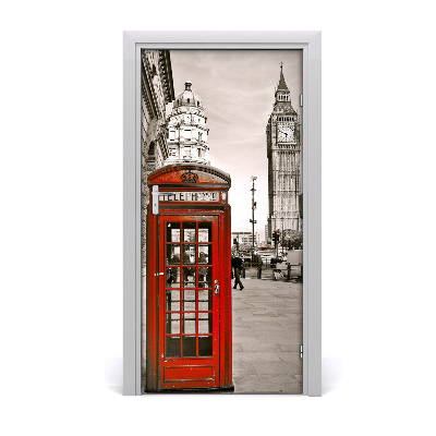 Fototapeta samoprzylepna na drzwi Vintage Big Ben