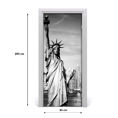 Fototapeta samoprzylepna na drzwi Statua Wolności