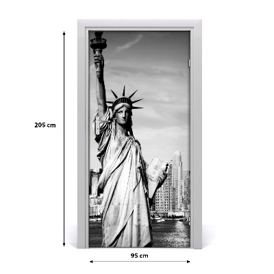 Fototapeta samoprzylepna na drzwi Statua Wolności