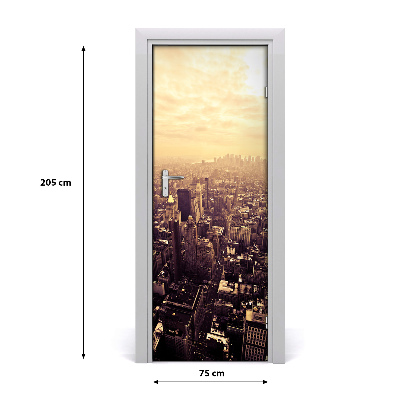 Fototapeta samoprzylepna DRZWI Manhattan Nowy Jork