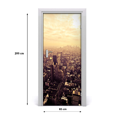 Fototapeta samoprzylepna DRZWI Manhattan Nowy Jork