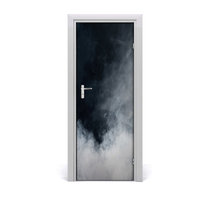 Naklejka fototapeta na drzwi do domu Biały dym