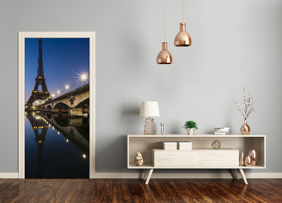 Fototapeta samoprzylepna na drzwi Wieża Eiffla