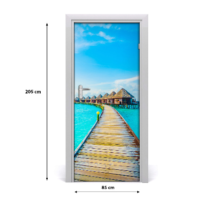 Fototapeta samoprzylepna na drzwi Morze tropikalne