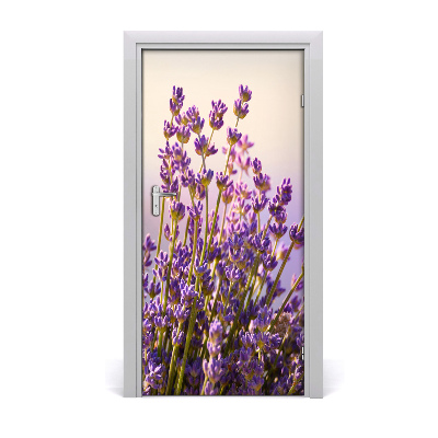 Okleina Naklejka fototapeta na drzwi Lawenda