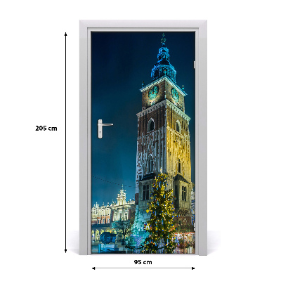 Fototapeta samoprzylepna na drzwi Kraków Polska