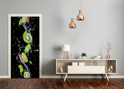 Naklejka na drzwi do domu samoprzylepna Kiwi