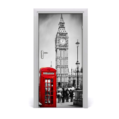 Fototapeta samoprzylepna na drzwi Big Ben Londyn