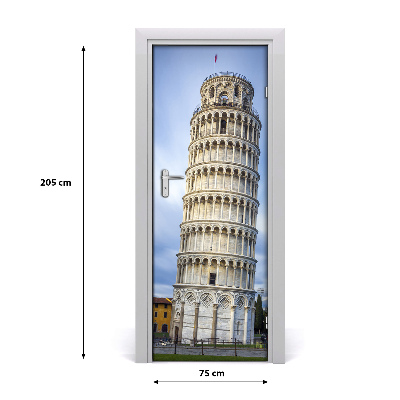 Fototapeta samoprzylepna DRZWI Krzywa wieża Piza