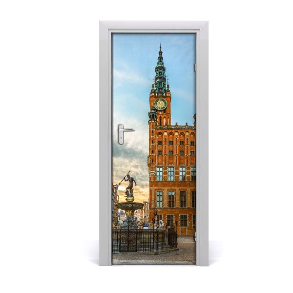 Fototapeta samoprzylepna na drzwi Gdańsk Polska