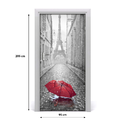 Fototapeta samoprzylepna na drzwi Parasol Francja