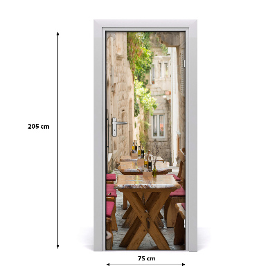 Fototapeta samoprzylepna DRZWI Korcula Chorwacja
