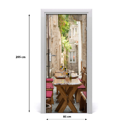 Fototapeta samoprzylepna DRZWI Korcula Chorwacja