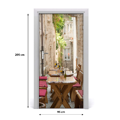 Fototapeta samoprzylepna DRZWI Korcula Chorwacja