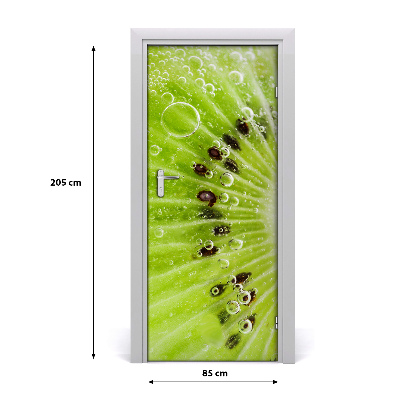 Naklejka na drzwi do domu samoprzylepna Kiwi