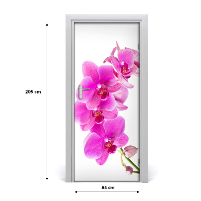 Naklejka samoprzylepna okleina Różowa orchidea