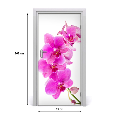 Naklejka samoprzylepna okleina Różowa orchidea