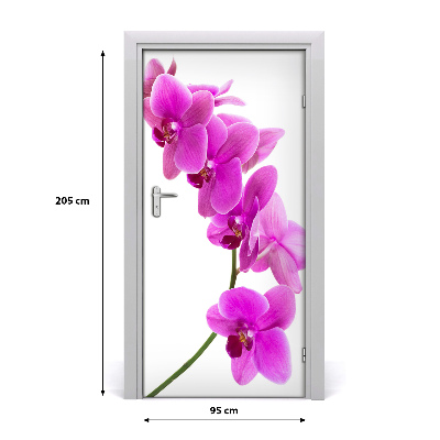 Naklejka samoprzylepna okleina Różowa orchidea