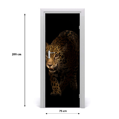 Naklejka samoprzylepna na drzwi Jaguar