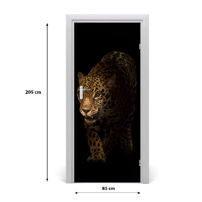 Naklejka samoprzylepna na drzwi Jaguar