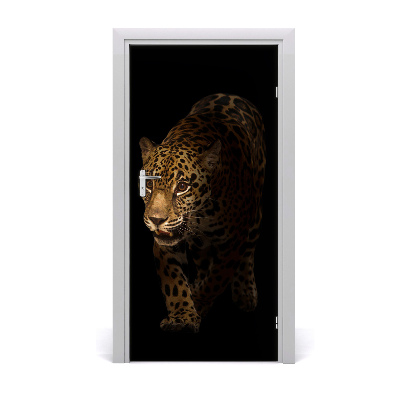 Naklejka samoprzylepna na drzwi Jaguar
