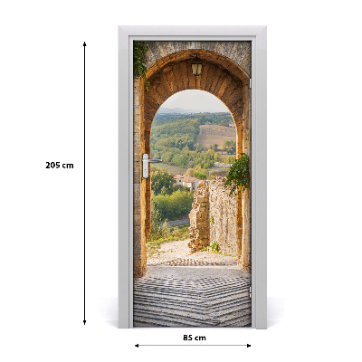 Fototapeta samoprzylepna na drzwi Toskania Włochy