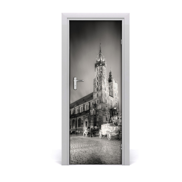 Fototapeta samoprzylepna na drzwi Kraków Polska