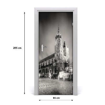 Fototapeta samoprzylepna na drzwi Kraków Polska