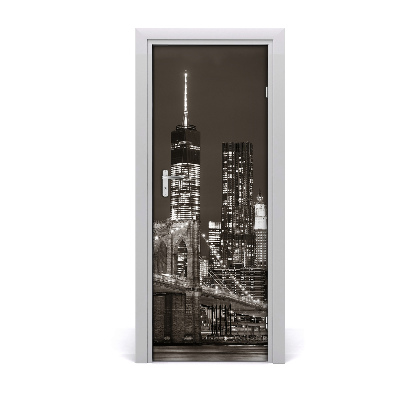 Fototapeta samoprzylepna DRZWI Manhattan Nowy Jork