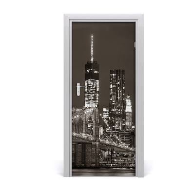 Fototapeta samoprzylepna DRZWI Manhattan Nowy Jork