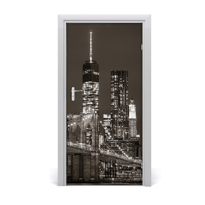 Fototapeta samoprzylepna DRZWI Manhattan Nowy Jork