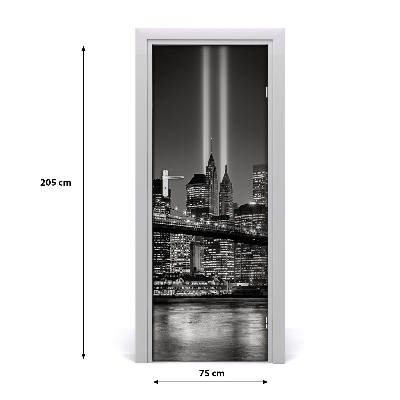 Fototapeta samoprzylepna DRZWI Manhattan Nowy Jork