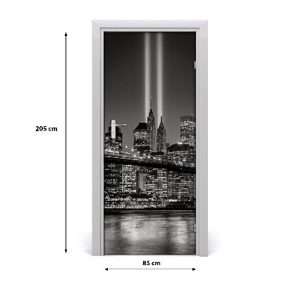 Fototapeta samoprzylepna DRZWI Manhattan Nowy Jork