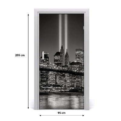 Fototapeta samoprzylepna DRZWI Manhattan Nowy Jork