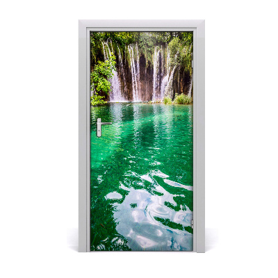 Naklejka fototapeta na drzwi Jeziora Plitwickie