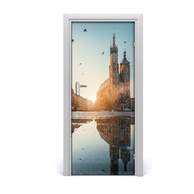 Fototapeta samoprzylepna na drzwi Kraków Polska