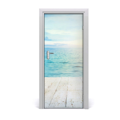 Naklejka fototapeta na drzwi Tropikalna plaża
