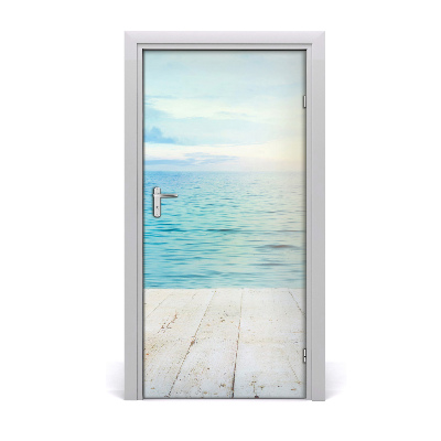 Naklejka fototapeta na drzwi Tropikalna plaża