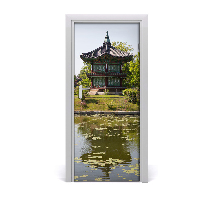 Naklejka fototapeta na drzwi Park Japoński
